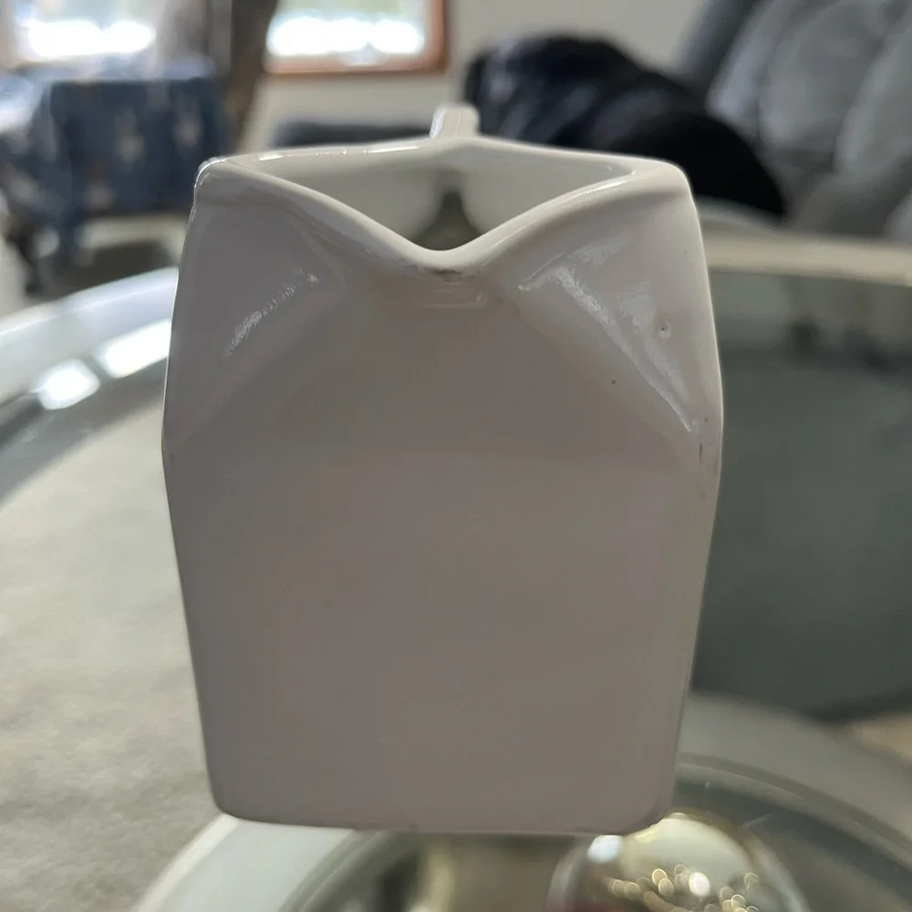 White Ceramic 'Got Milk?' Carton - Picture 4 of 5